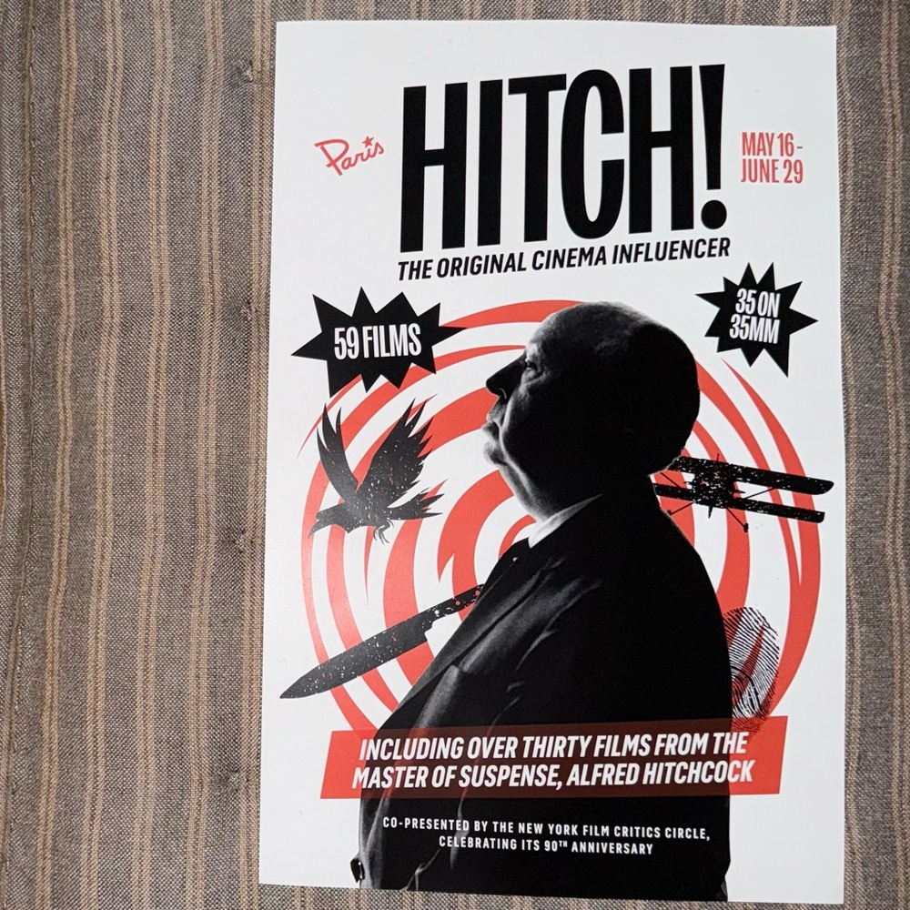 Hitchcock Film Poster